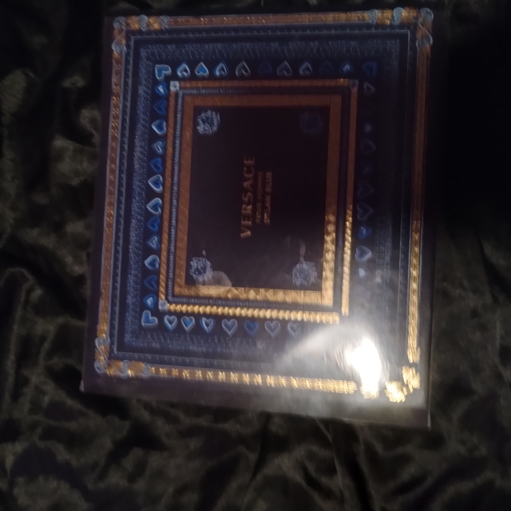 Versace Blue and Gold Box
